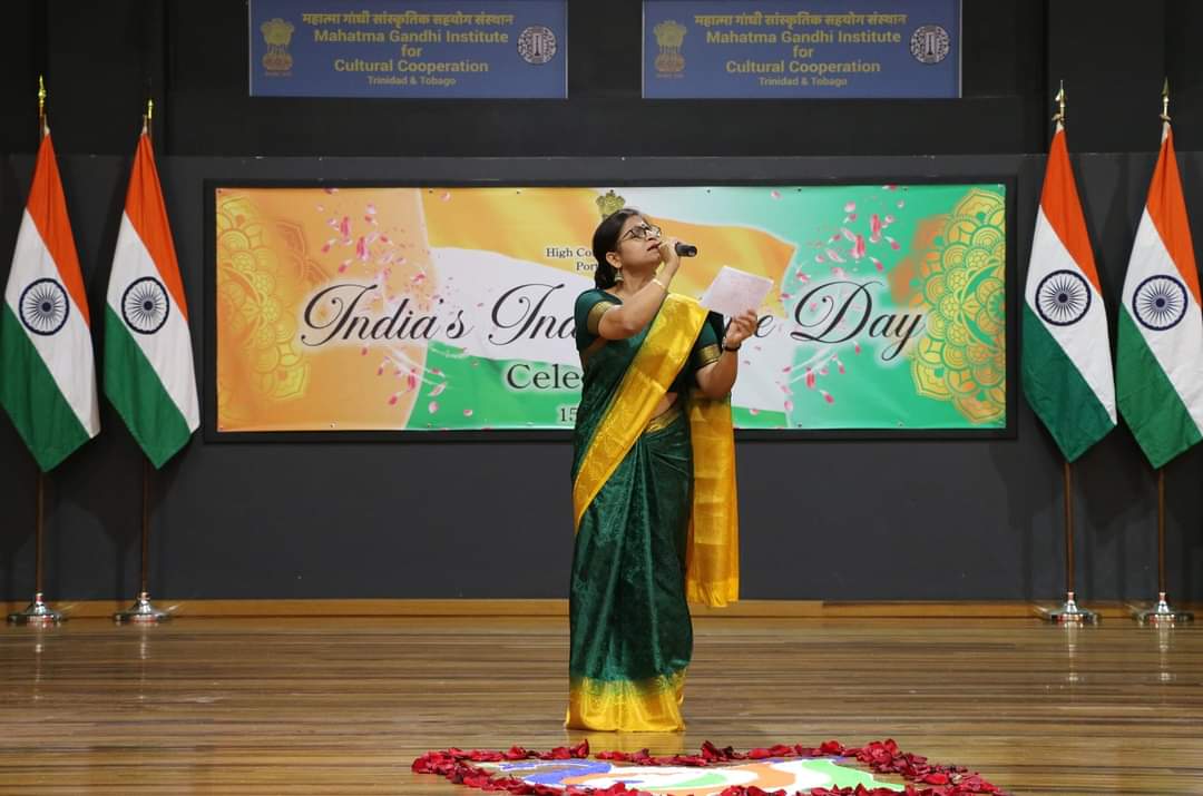 The 78th Independence Day of India celebration at Mahatma Gandhi Institute for Cultural Co-operation on 15 August, 2024.